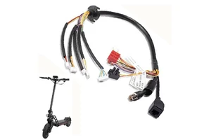 Custom Electric Scooter Wiring Harness Assembly PVC Jacket Tin Plated Copper Conductors Pre-Assembled Connector Cables for