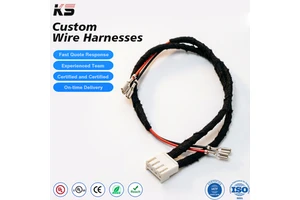 Automotive Wiring Harness Custom Auto Electrical Cable Assembly Engine Stereo Headlight Terminal Pin Connectors