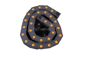 High-Speed Running CNC Machine Tools Nylon Fully Enclosed Load Bearing Flexible Reinforced Cable for