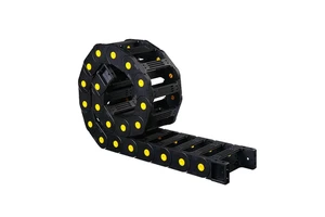 Hot Sale 30 Series Carrier Drag Chain Cable Wire Bridge Type Nylon Flexible Cable Drag Chain Closed Made of Plastic
