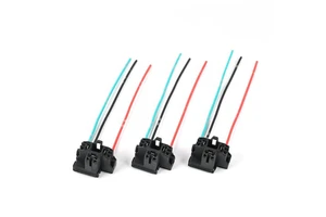 H4 Car Halogen/LED Bulb Socket High Quality Power Adapter Plug Connector Wiring Harness Replace Auto Light Plug Wire Accessories