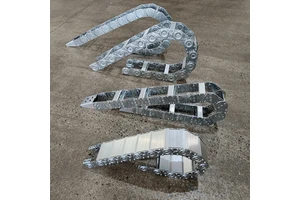Load-bearing Flexible Long Running Steel Cable Drag Chain Cable Carrier