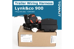 Trailer Wiring Harness for LYNK&CO 900 Plug and Play,7/12/13 Pin Towing Electric Cable with CAN BUS
