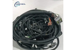External Main Wiring Harness for SK200-6 Excavator Anti-Oxidation Tinned Copper Flame Retardant PA66 High-Temp