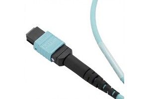 MTP MPO Fiber Optic Cable OM3 Multimode 12 Strand 100G 40G Plenum 50 125 1m High Speed Patch Cord CN MPMP-31001