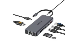 2024 Best Price USB C To RJ45 Ethernet Adapter, 9 In 1 USB C To HD-MI Adapter With 100W Pd Charging And Card Reader