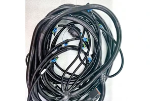 Bshine Custom Automotive Cable Assembly with Pure Copper Conductor PVC Insulation IP67 Rating 220V Rated Voltage 500mm Length