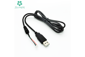 Custom USB A To JST PH XH GH SH EH 2 3 4 5 Pin Connector Cable For PCB USB To JST Cables 4 Pin Cable