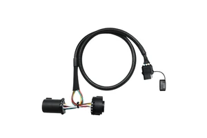Customization American Style 4-pin Trailer Harness Extension Cable with Trailer 7-pin Connector 41 Inch Connector Power Cord