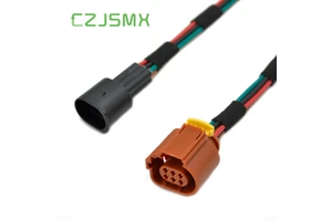 CZJSMX Flame Retardant JAE FI-RE Series Wire Harness 24V 16AWG Pure Copper Core Corrosion Resistant