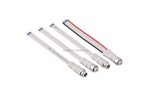 Hot Selling M12 Electric Wire Connectors Waterproof 2-4-5 Pin Male/Female 5A Rated Copper Nylon for Solar Power Systems