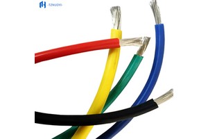 AGR High Temp Wire 200°C Silicone Fiberglass Braid 600V Motor Lead Cable For Industrial Equipment