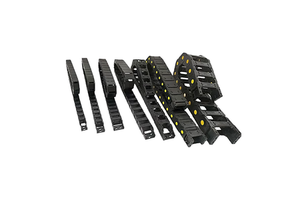 Reinforced Nylon Cable Drag Chain for CNC, Flexible Plastic Cable Hose Bracket Chain