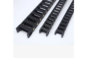 High Quality Nylon tank Chain 18*37mm Flexible Cable Drag Chain for Cnc Machine Table