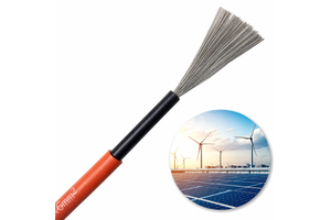 QIFAN Copper 1Core 6mm Armoured Halogen-Free Flame-Retardant PV Cable XLPE Insulated 0.6/1kV for Power Station