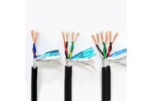 0.3Mm2-2.5Mm2 Rvsp Twisted Pair 2/4/6/8 Core Shielded Wire 485 Signal Wire Is Suitable for Anti-Wave Interference