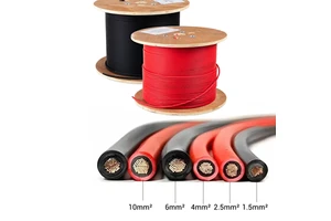 TUV Certified Solar Cable 1.8kV (4-16mm²) - Tinned Copper Core XLPE Insulated for Off-Grid & On-Grid Solar Energy Systems