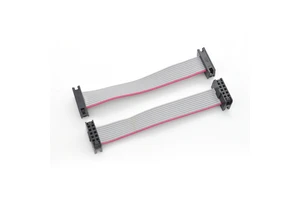 1.27MM JTAG IDC Flat Ribbon Cable with Adapter Connector (6-40 Pin) for Automotive Applications-PVC Insulation