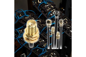 Hotten Customized 50 OHM RF Coaxial Extension Antenna Cable Hot Sale Communication Cables