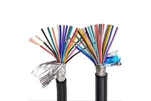Flat PVC Insulated Control Cables for Medium Machine Tools with Aluminum/Copper Conductor for Fast Transportation