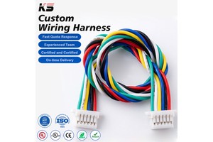 Oem 0.8mm 1.0mm 1.25mm 1.5mm Pitch Custom Wire Harness Cable Assembly Electronic Wiring Connector for Robot Arm Sensor