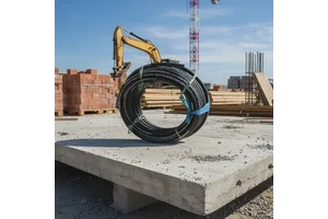 Durable 6m Wire Reinforced PVC Hose Flexible Water Air Tube Heavy Duty Kink Resistant Multipurpose Industrial Pipe
