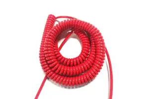 Wholesale Coiled Cable 6.35mm Plug Bass Guitar Jack Cable Coiled Usb Spiral Cable