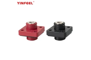 M6 Internal Thread Connector Terminal 120a Corss Wall Chassis Cabinet Brass Electrical Cable Connectors IF-FM6-3026-120A