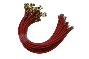 Custom 35 Square Automotive Wiring Harness 2awg Red and Black Copper Car Battery Connecting Line