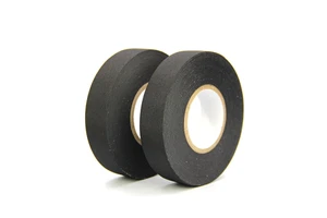 SHUSHI SPE150 SLT280 Black/Orange Polyester Fabric Automotive Wire Harness Tape High Temperature Resistance Electrical