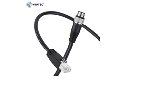 Industrial Camera RJ-45 to M12-4P D-Coded Cable Stable Ethernet Connection for Automation and Inspection