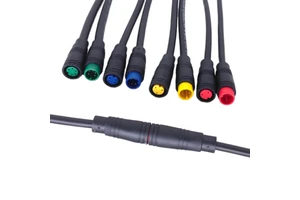 Hot Waterproof IP65 CE ROHS for Holy Copper Core 2/3/4/5/6 Pin Wiring Harness Cable for Ebike/Motorcycle Parts