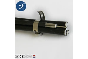 BT Pre-Assembled 3x95+70 Single-Core Aluminum XLPE Power Cable 90°C 280A Black 0.6 KV