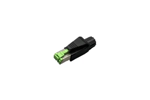 Baymrs 8-Pin Straight Plastic Rj45 Cat5e Connector for Industrial Ethernet Network Factory Shipped with Power Application