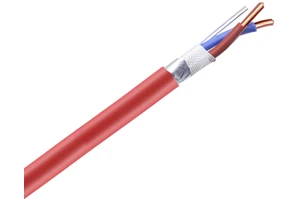 High-Quality CPR Cca Fire Resistant Cable with Red Jacket, Silicone Rubber Insulation, Low Smoke, Halogen-Free, Flame Retardant