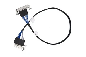 Non-standard Wire Harness VGA GX12 Video Cable for Engineering Monitoring Large Screen Connection and Matrix Video Conversion