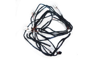 Automotive Velvet Wire Harness 250 Male-Female Plug Connectors Custom Made for Industrial Equipment