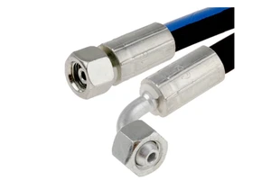 Hydraulic Hose Explosion-proof High-pressure Oil Pipe Steel Wire Braided High-pressure Resistant Cutting -40C +100C