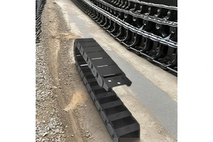 Customization Miniature Size 10*15 High Strength Nylon Flexible Bridge Type Cable Drag Chain Carrier