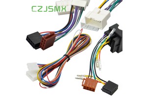 CZJSMX OEM 8 Pin 125°C High Temp Wire Harness RoHS CE Factory for Car Alarm System Copper Core Shielded