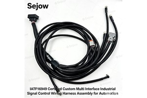 IATF16949 Certified Custom Multi Interface Industrial Signal Control Wiring Harness Assembly For Automation