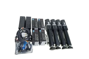 4 Servo Motor Actuator with Servo Driver and Cockpit Kits for Indoor Racing Simulator (Metal & Steel Construction)