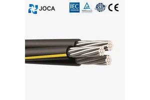 Power Cables ABC Low Voltage 1kV Aerial Bundled Cable IP65 Aluminum XLPE PVC Overhead Rural Industrial Construction