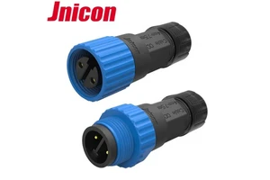 M15 Male and Female 2pin 3pin Electric Wire Waterproof Connector over molded cable or field assembly 24awg 22awg cable connector