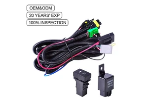 Automotive Plastic Fog Light Switch Wiring Harness Socket Indicator Relay Specifically Designed for Automobile Use