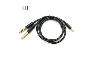 3.5mm to Dual 6.35mm Stereo Audio Cable 6.5mm Aux Cable for Guitar Mixer Amplifier Speaker Cable 6.35mm Audio Cord for Speaker