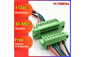 Custom Electric Wire Assembly Kit Manufacturer PVC Copper 1.0/1.25/1.5/2.0/2.54 Mm 2/3/4/5/6 Pin Universal Wiring Harness