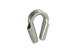 Stainless Steel 316 Marine Wire Rope Cable Tube Thimble 6mm Towing Rigging Sling Ferrule Kayak Yacht Boat Hardware Accessories