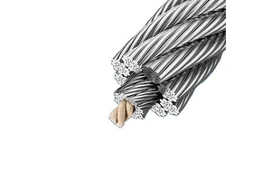 High Carbon Steel Coated Non-Alloy Wire Rope 35W*7 Shaped Strand Cable 10/11/12/13/14/16mm Crushing Resistant Drilling Rig Crane