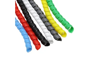 Chinese Factory Flame Retardant Durable Spiral Wrapping Sleeves Wrap Spiral Cable Wrap Band Insulating Cover Cable Spiral Hose